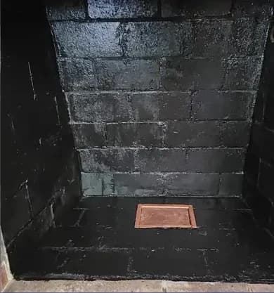 Fireplace — after our service